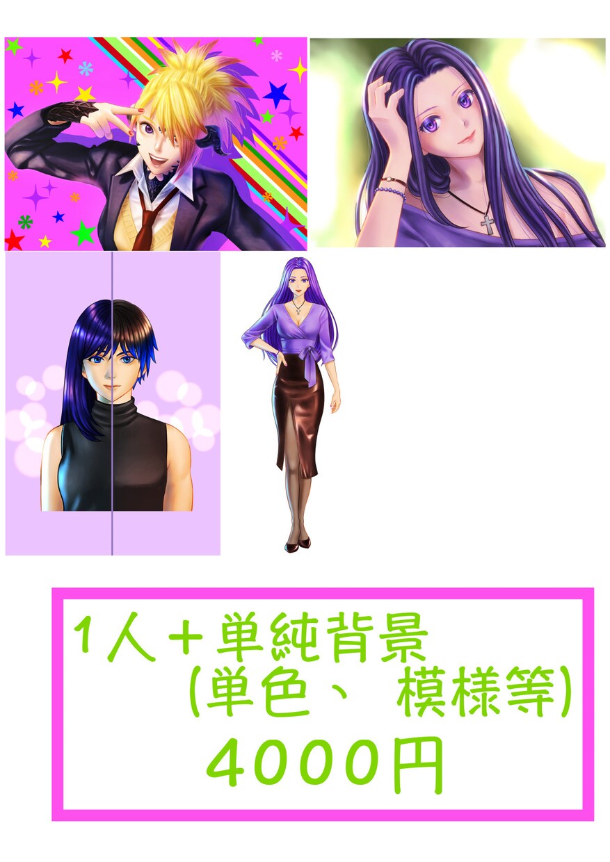 商用も可能！イラスト描きます 理想のアニメ風、デフォルメ、リアルイラストを提供 イメージ3