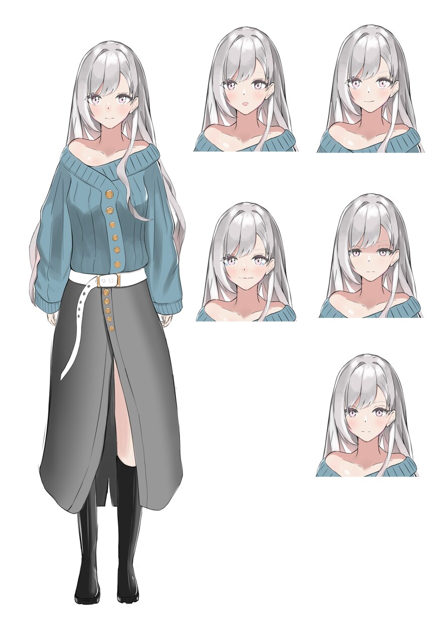 色々なシーンで使えるキャラクターデザインします キャラクターデザイン、一枚絵まで制作できます。 イメージ2