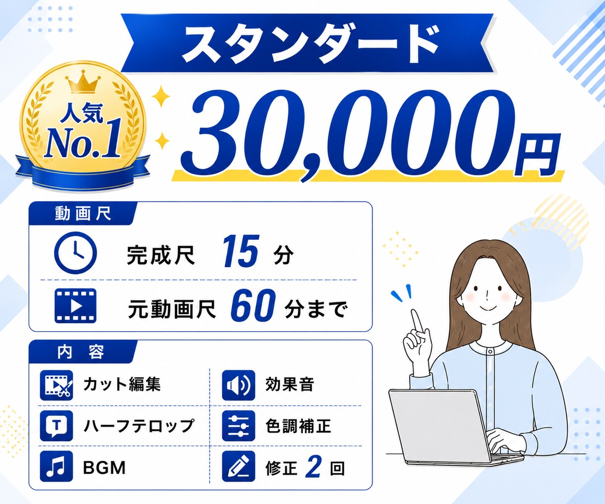 ビジネス系YouTube動画を編集します フルテロップ対応/サムネイル制作/継続依頼可 イメージ5