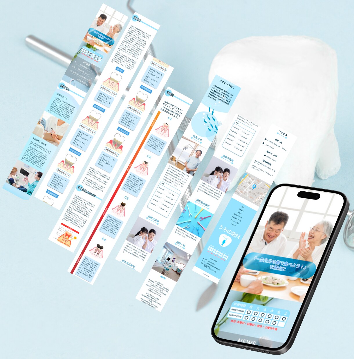 見やすく、シンプルにHP制作承ります ジャンル問いません！売上UP・反応率UPのHP制作をします。 イメージ10