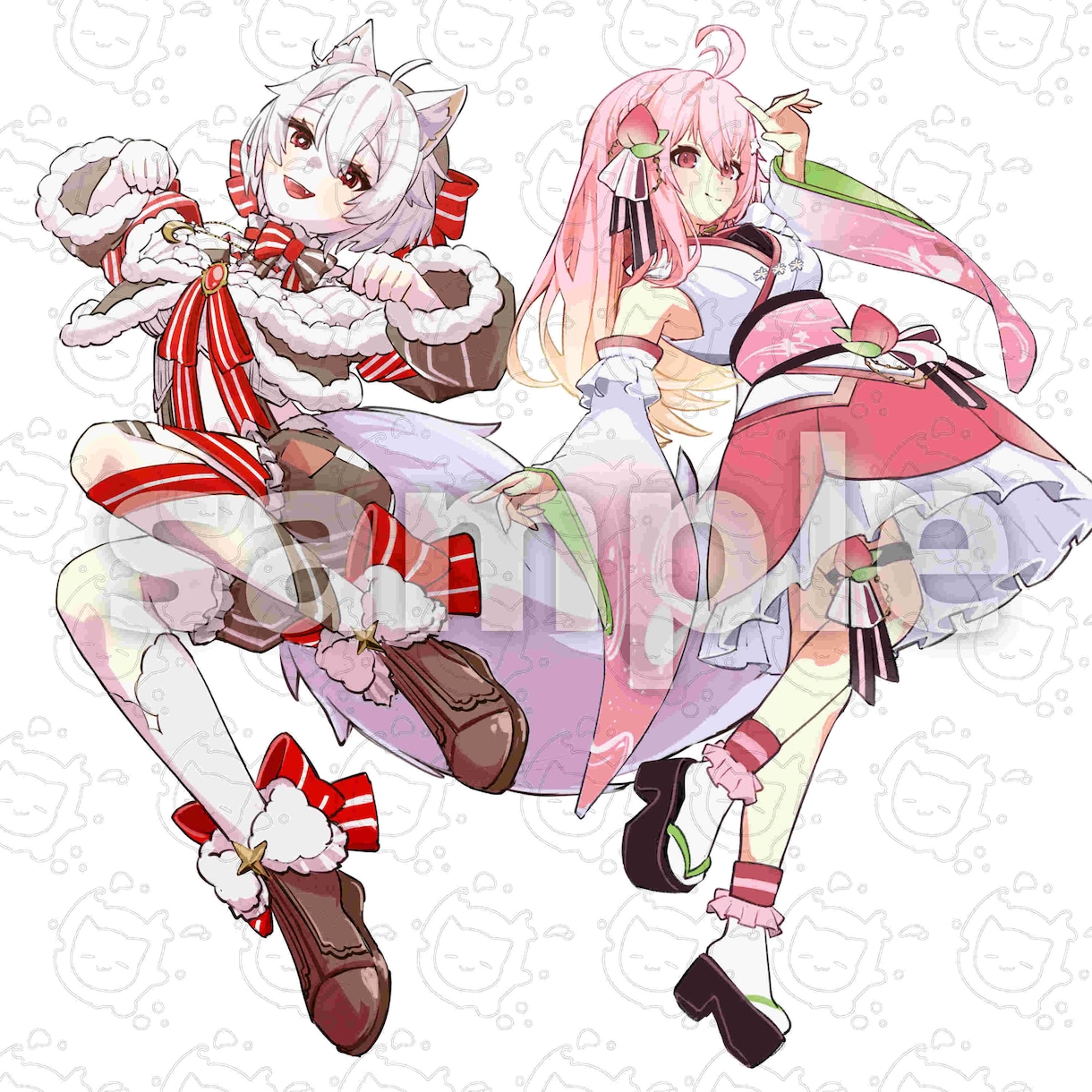 全部おまかせ！厚塗りファンアート制作します FAを増やしたいあなたに全身入りのイラストをご提供！ イメージ6