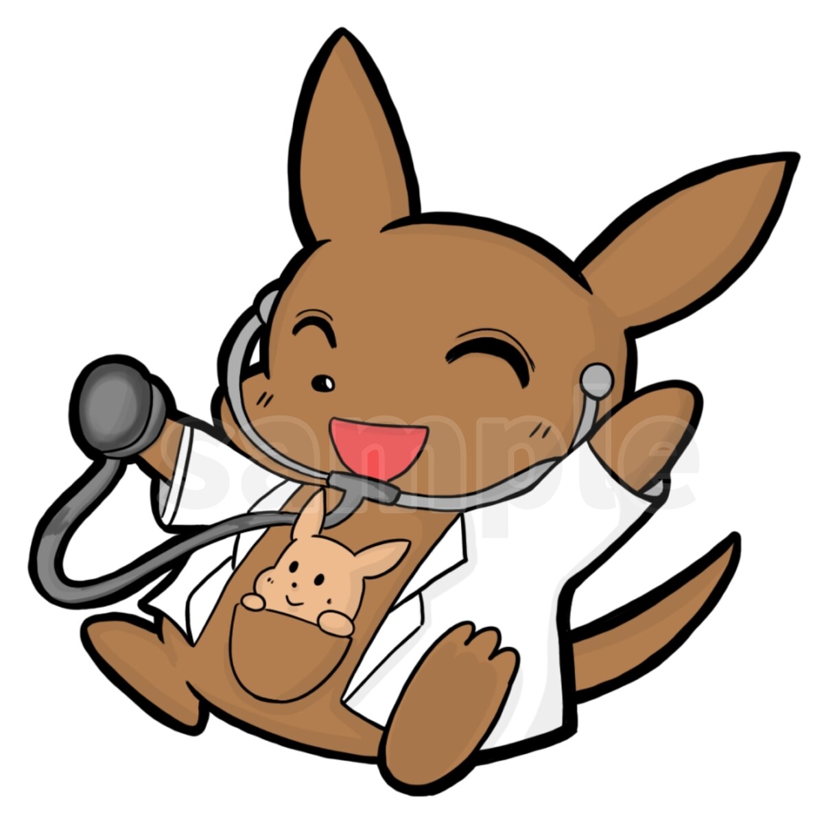 ポップでかわいい動物アイコンイラスト作成します 商用利用可！副業・ブログ・インスタ・Twitterと相性抜群 イメージ9