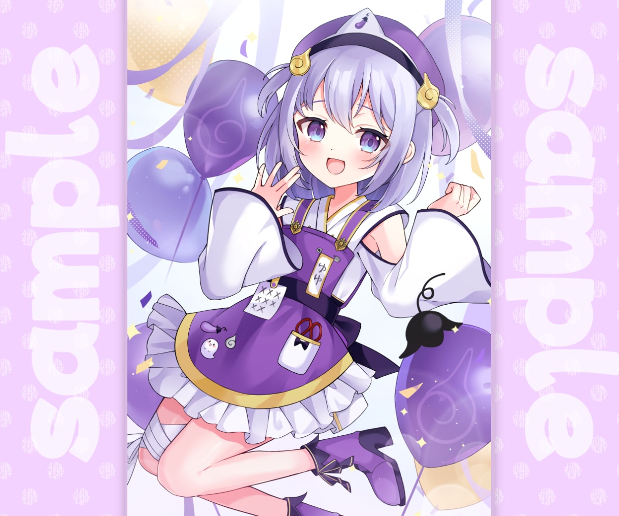 萌えカワイイ！イラストお描きします フリルやリボンなどが得意です！様々な用途にお使いいただけます イメージ5