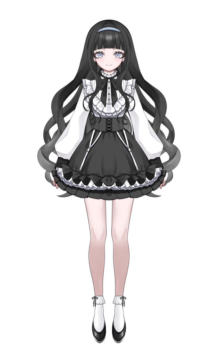 キャラデザからモデリングまでお受けいたします Vtuber用のキャラデザからモデリングまですべて承ります！ イメージ6