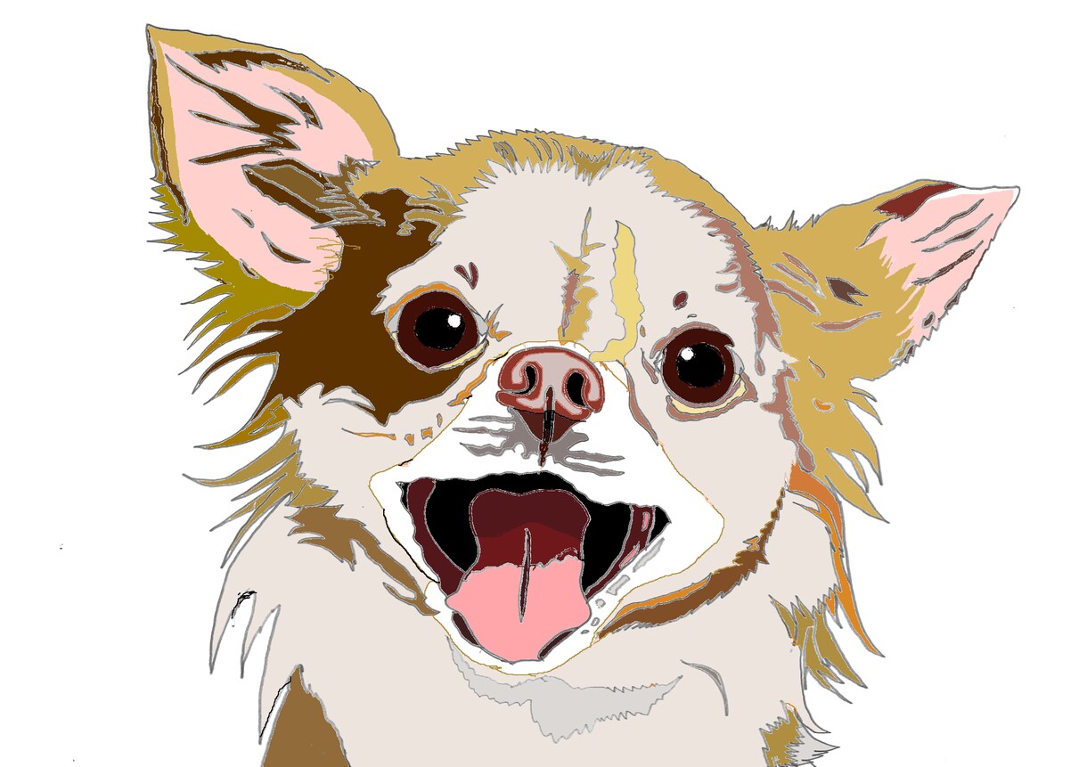 皆様の大切な家族のペットのイラストを描きます 家族同然の大切なワンちゃん猫ちゃんを可愛くイラストにします イメージ6