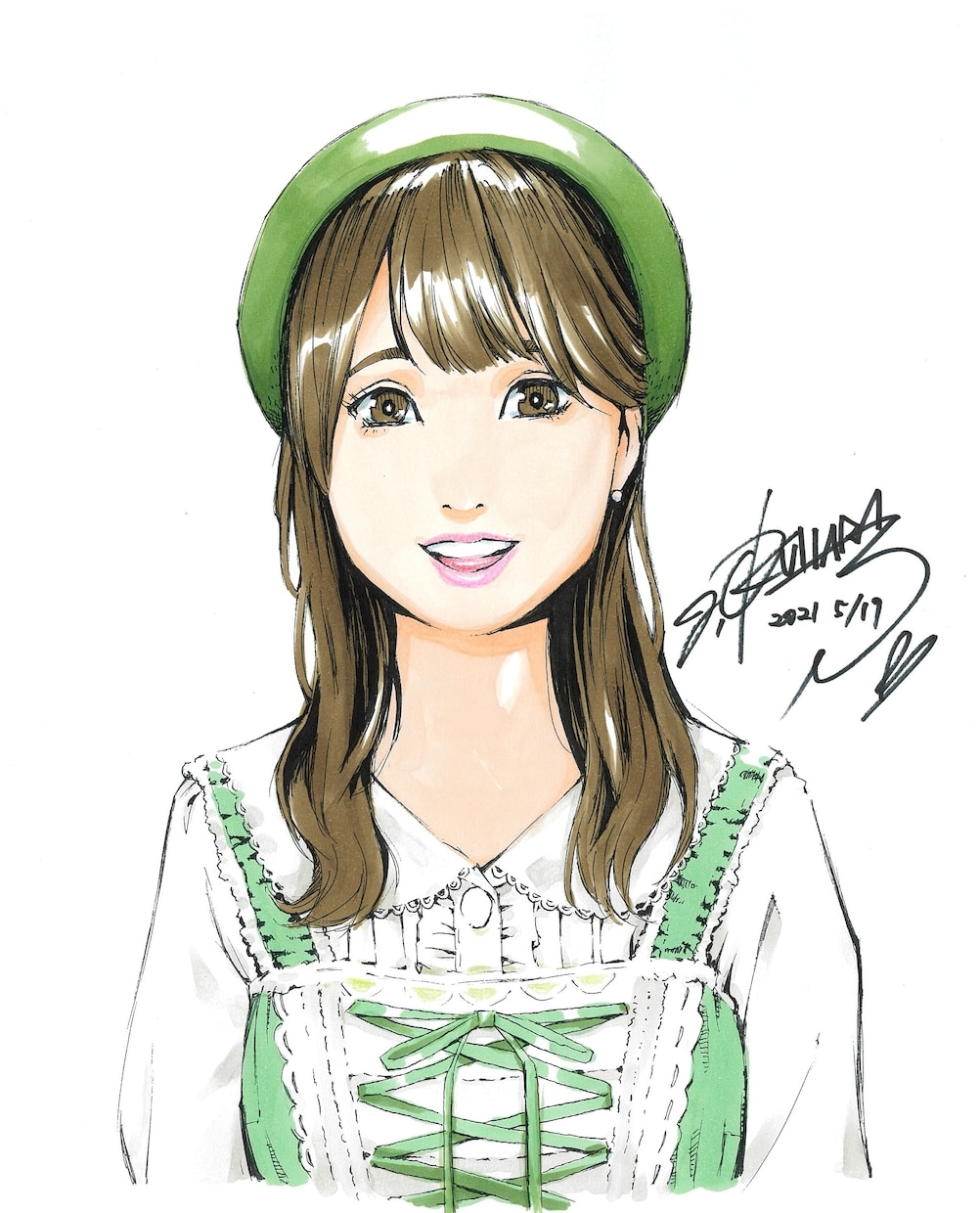 あの芸能人も絶賛したプロが似顔絵をあなたに描きます 誰もがネットで情報発信する時代。自分をPRしたい方に！ イメージ5