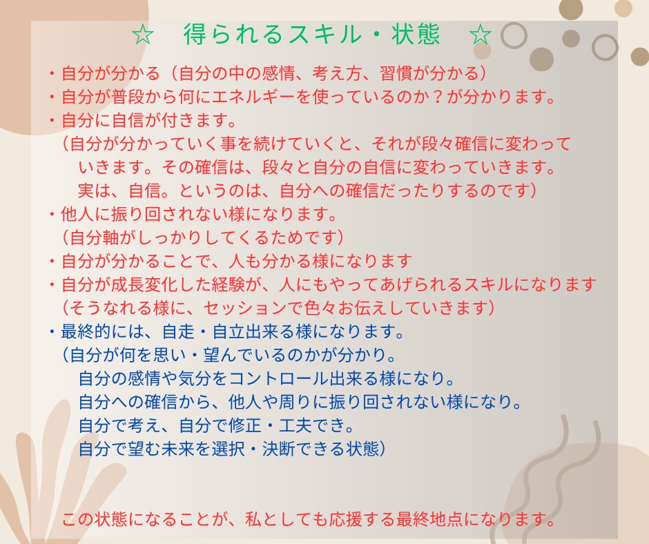 変わりたい方必見。コーチングで成長・変化します 実績18年1800件。専門プロコーチングが習慣化まで導きます イメージ2