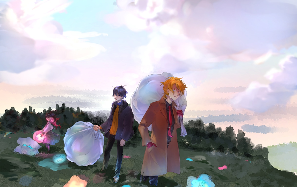 空気感のある厚塗り風イラスト描きます キャラの生き生きした表情・美しい光と陰を演出 イメージ2