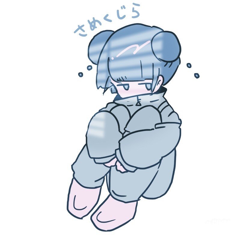 エモいシンプルイラスト描きます 甘エモい色味でキャラクターを描きます。 イメージ2