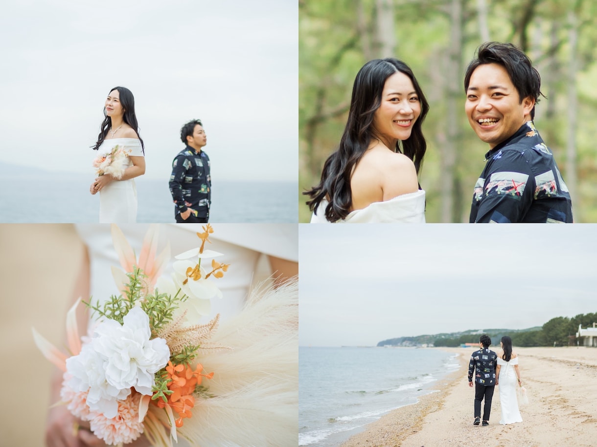 ウェディング 記憶に残り続ける写真を届けます 写真を見返した未来に暖かい会話の時間を イメージ2