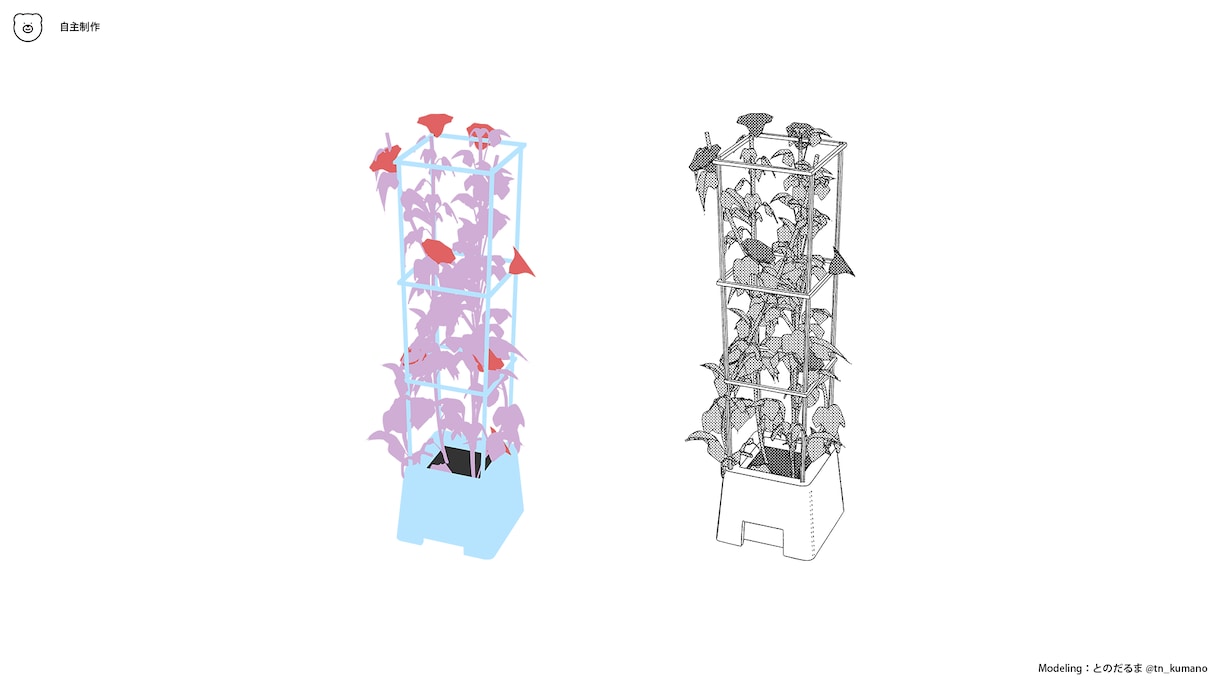 クリスタ用の3D素材を作成します 綺麗なLT変換が行える3D素材を作成します イメージ5