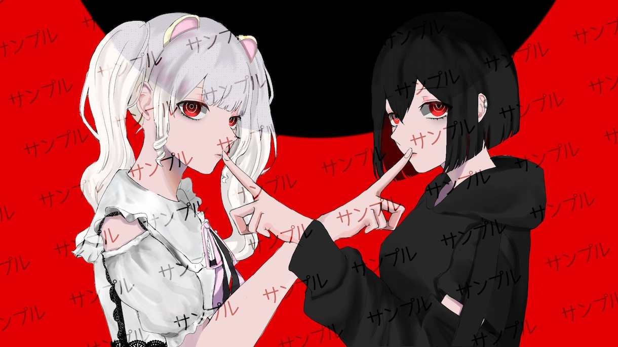 等身イラストお描きします 可愛い等身のイラストお描き致します！ イメージ1