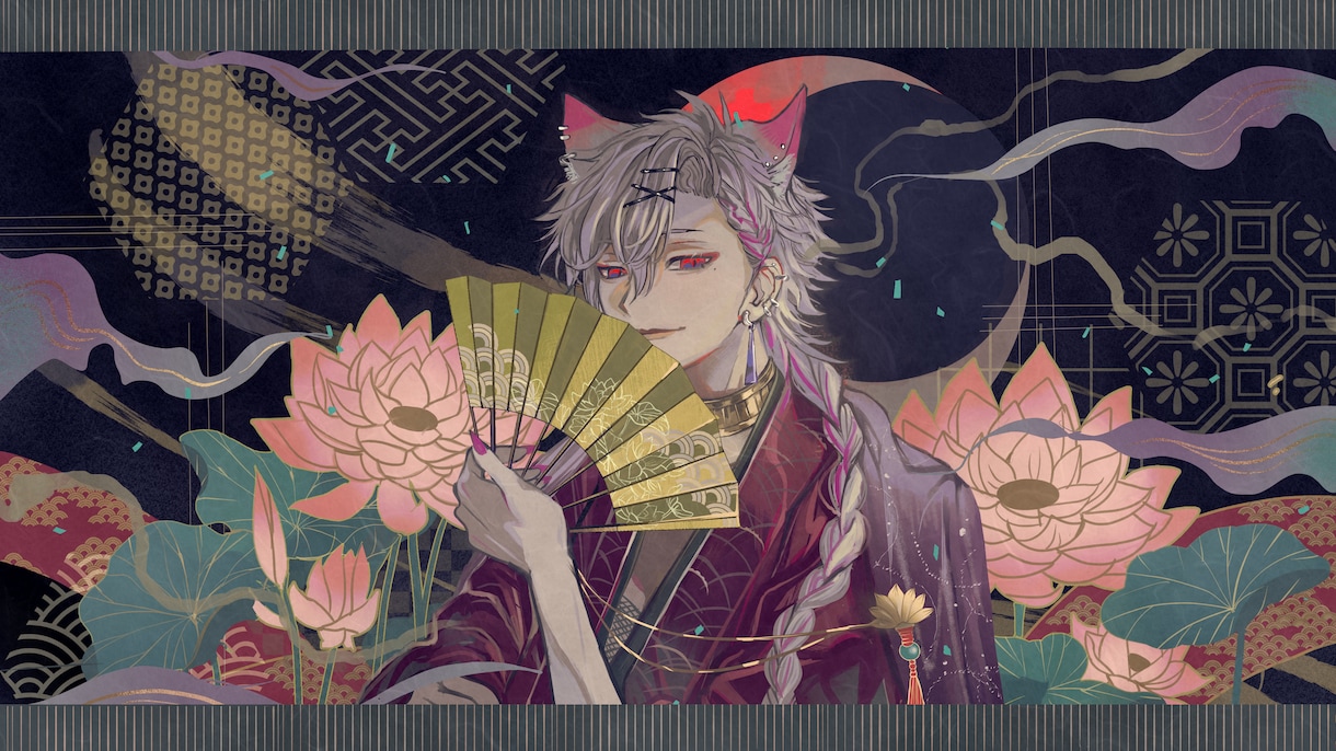 企業実績有・ 美しい和のイラストを制作します ニーズに合わせた和のイラストを制作します イメージ2