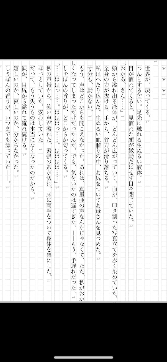 著作権譲渡可！あなたのご希望の小説制作します 漫画やゲームの原作に使用OK！純文学/ホラー/青春/恋愛等 イメージ5