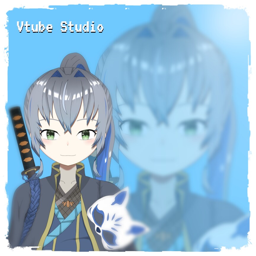 汎用モデル：モデリング済みのモデル販売します サムライ風　中性の子　すぐに活用可能！ イメージ1