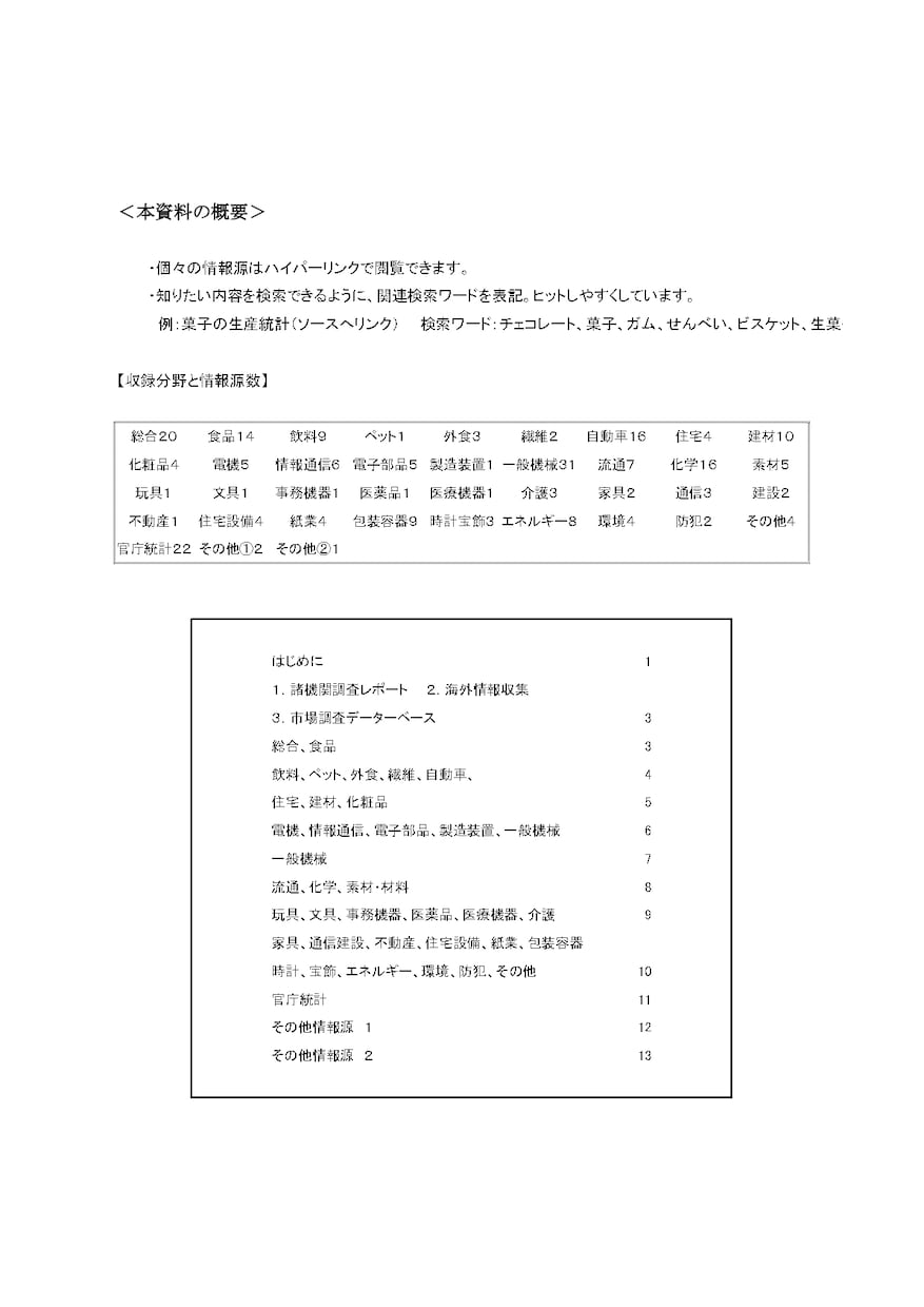 マーケティングリサーチ情報源リストを販売します 欲しい情報やデータはオープンデータの探索から始まります。 イメージ2