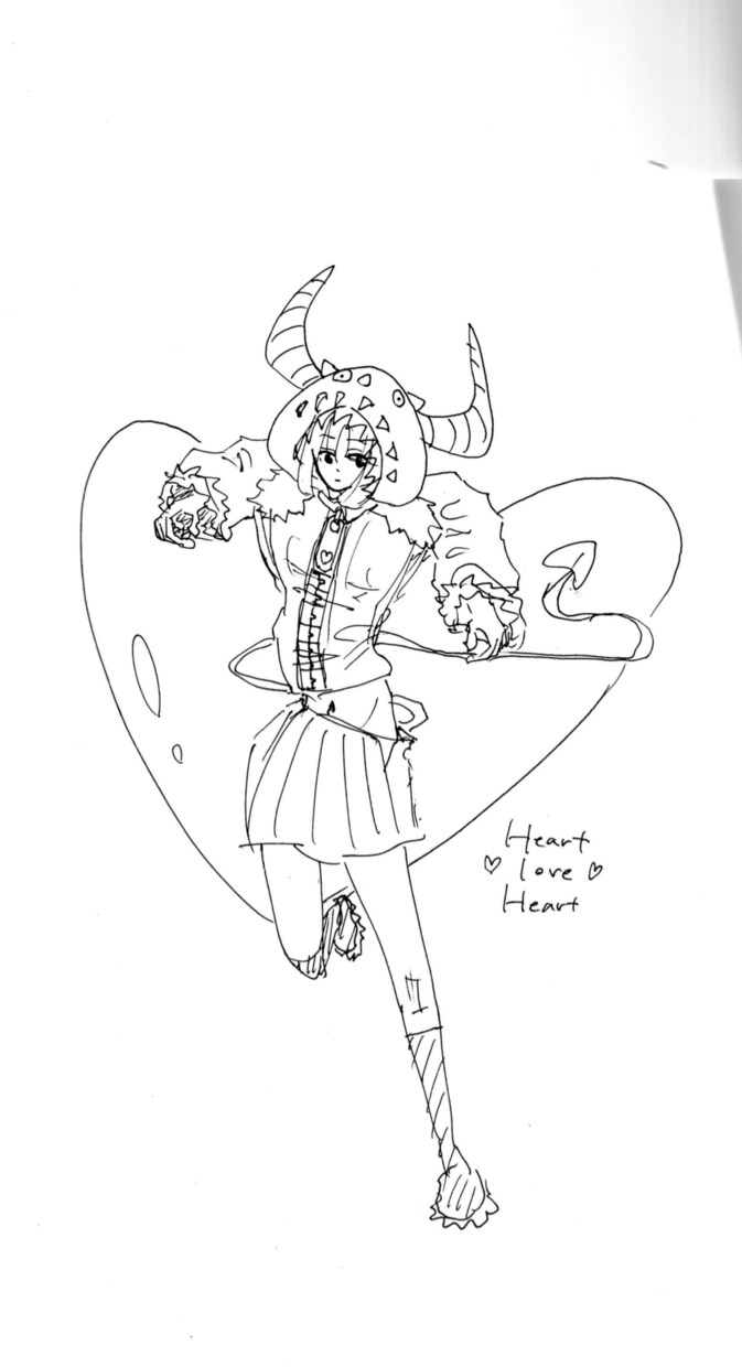 可愛い子を描きます かわいい女の子を描きます。男の子でも可です！ イメージ3
