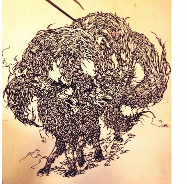 イラストや写真を切り絵下絵化します 細かい物でも！画像としてもよし！自分でやる時の下絵にも！ イメージ3