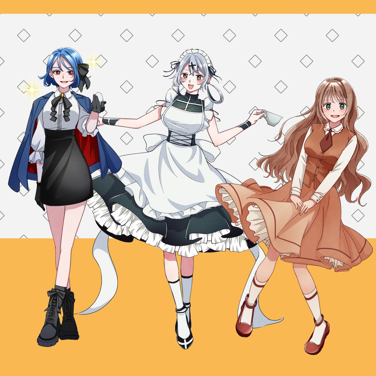 立ち絵制作します TRPG、配信、ゲーム制作 等用の立ち絵を制作いたします！ イメージ2