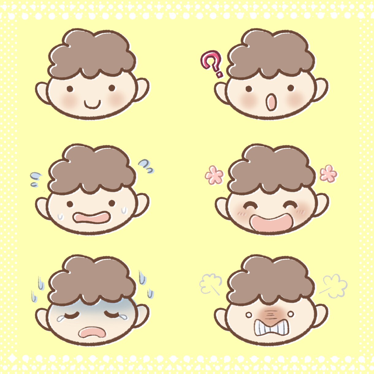 可愛い人物イラストお描きします 元会社員デザイナーが対応致します！ イメージ8