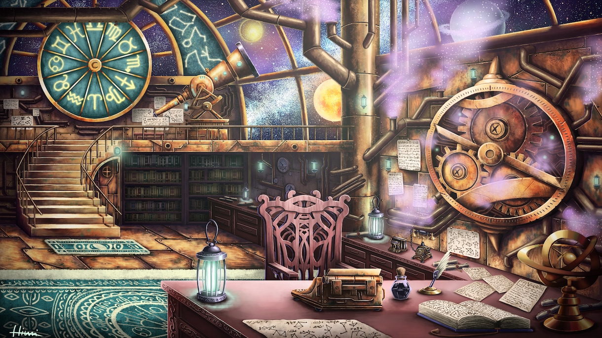 IRIAM用背景イラストを描きます IRIAMでファンタジーオリジナル背景を イメージ2