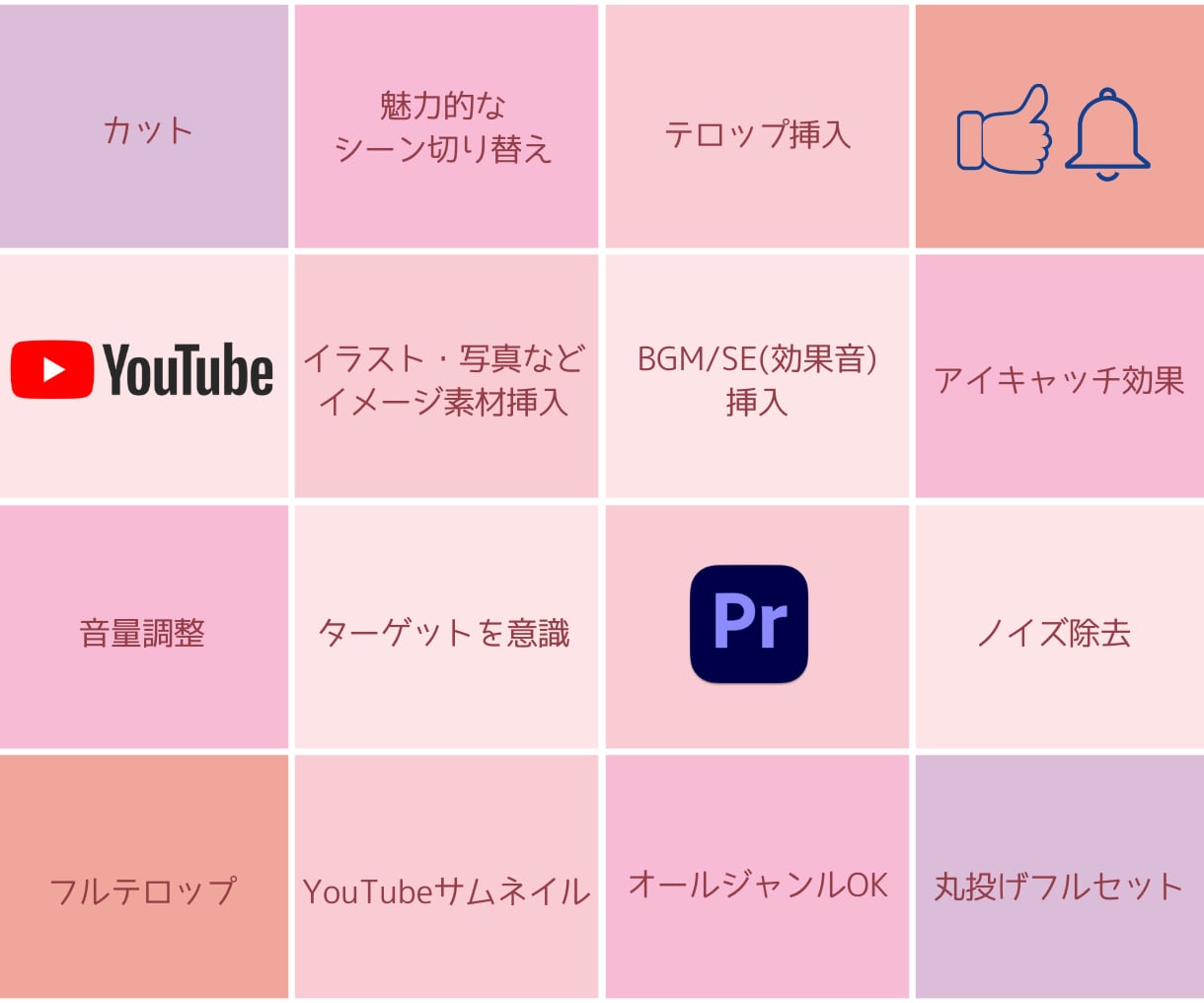 YouTube動画編集承ります イメージやジャンルに合わせ幅広く対応いたします イメージ2