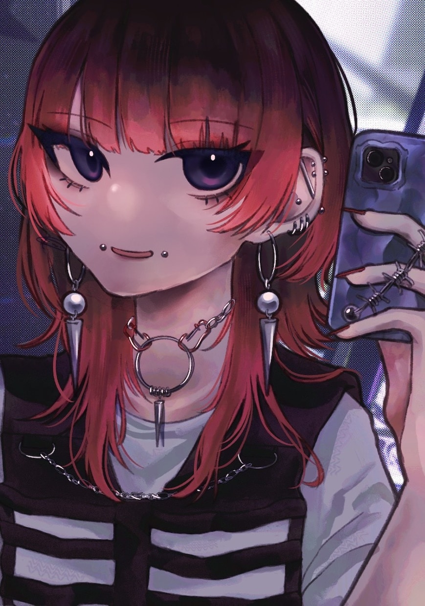 目を惹くイラストを制作いたします かっこよくてかわいい　衣装デザインが得意です！ イメージ6