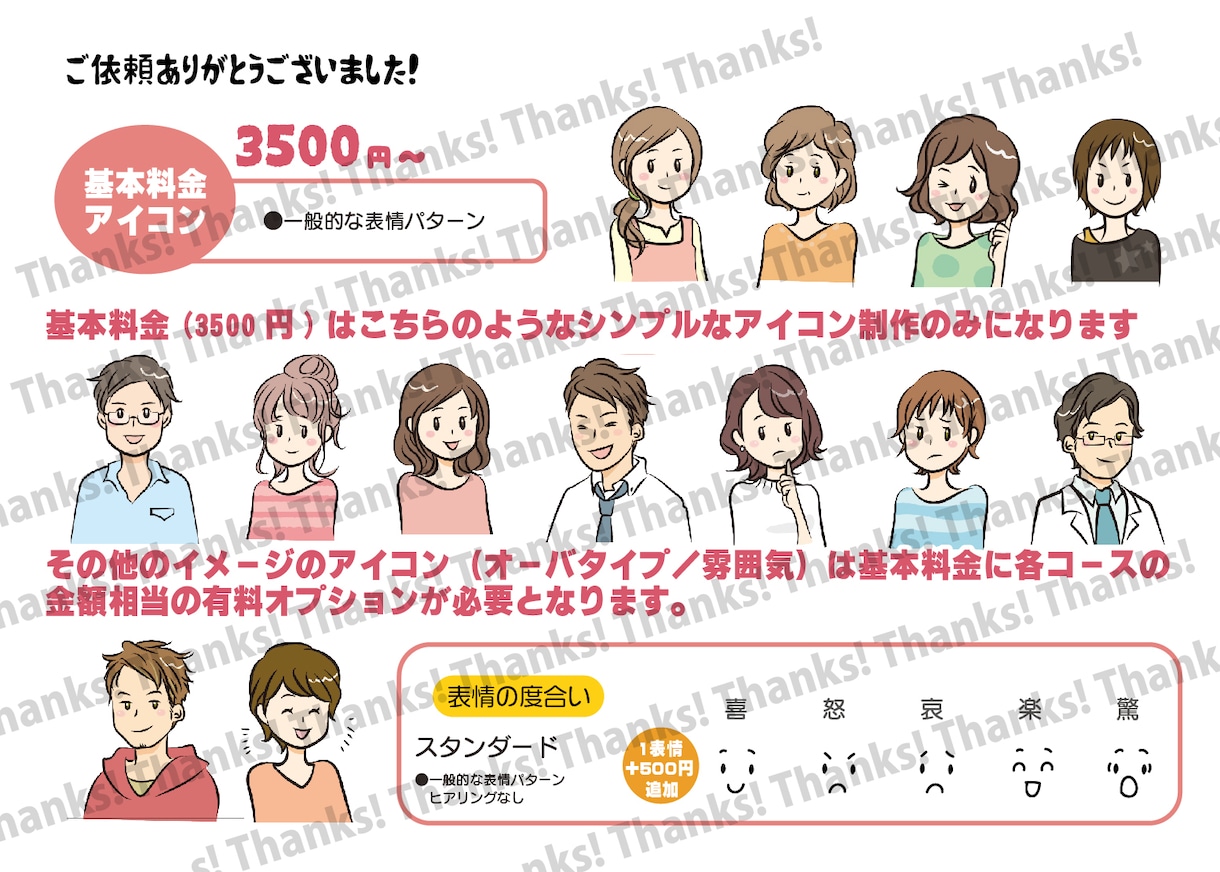 親しみあるかもポップなキャラクターを描きます 会話用など！webやLP、名刺にちょっとイラストが欲しい方へ イメージ2