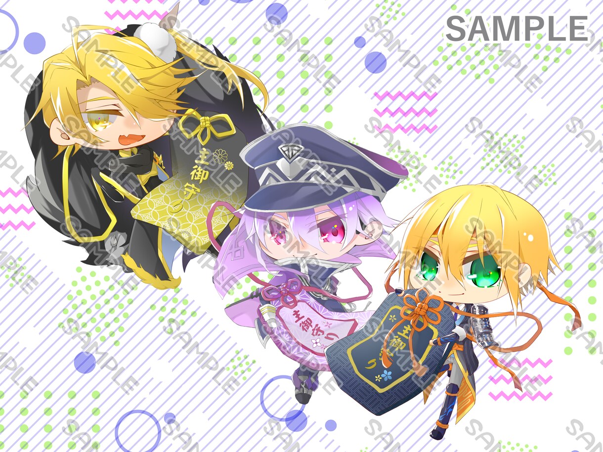 目を引く！かわいいSDイラスト描きます 最高にかわいいミニキャラを描きます！ イメージ4