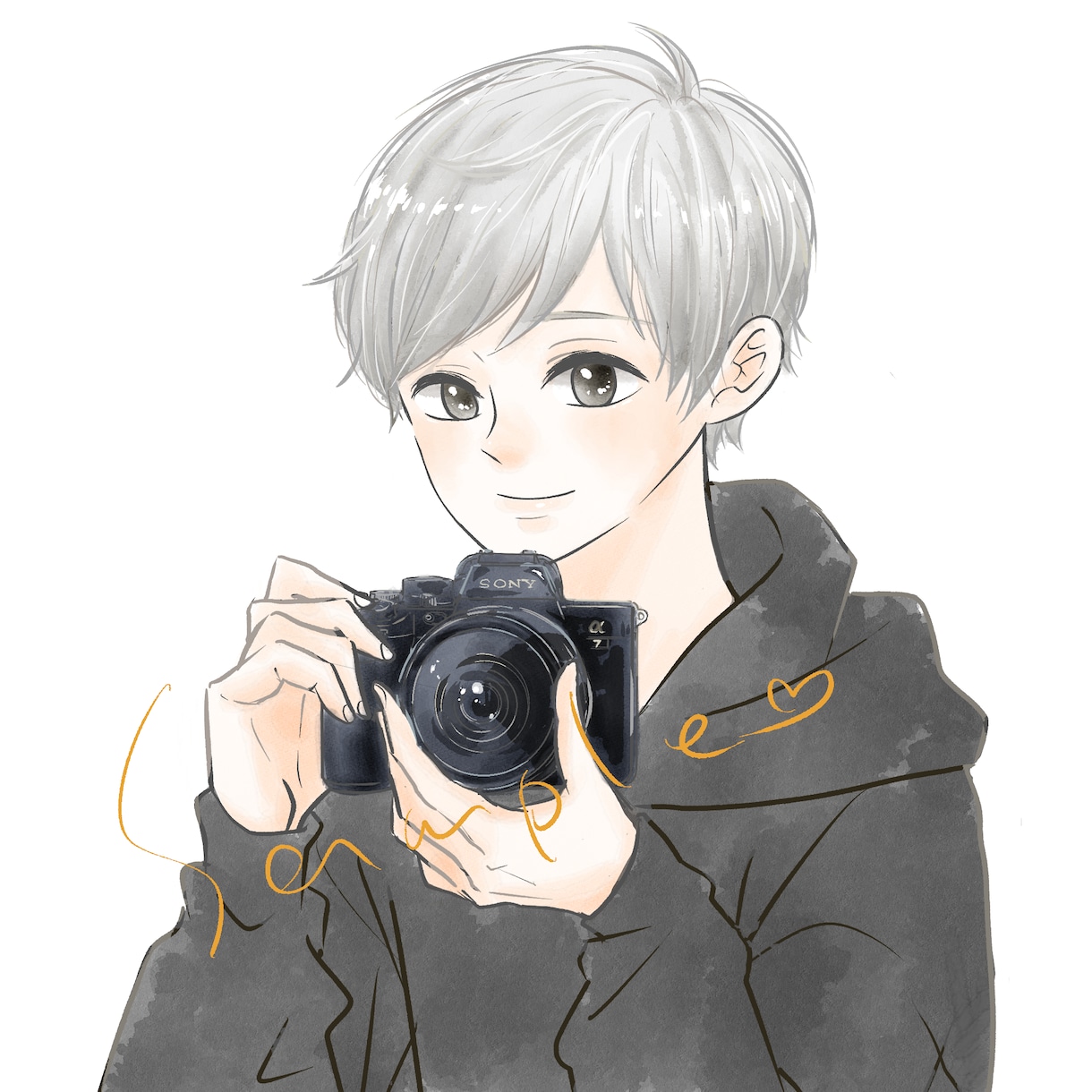 少女漫画風ゆるふわ似顔絵描きます お祝い•似顔絵•プレゼント•SNSアイコンなど◎商用可◎ イメージ8