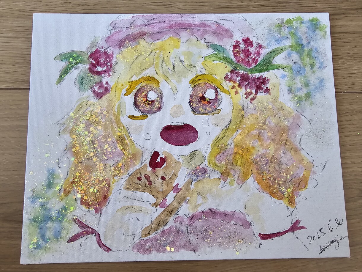 可愛い女の子のイラストをかきます よろしくお願いいたします。あなたに癒しを届けられますように。 イメージ6