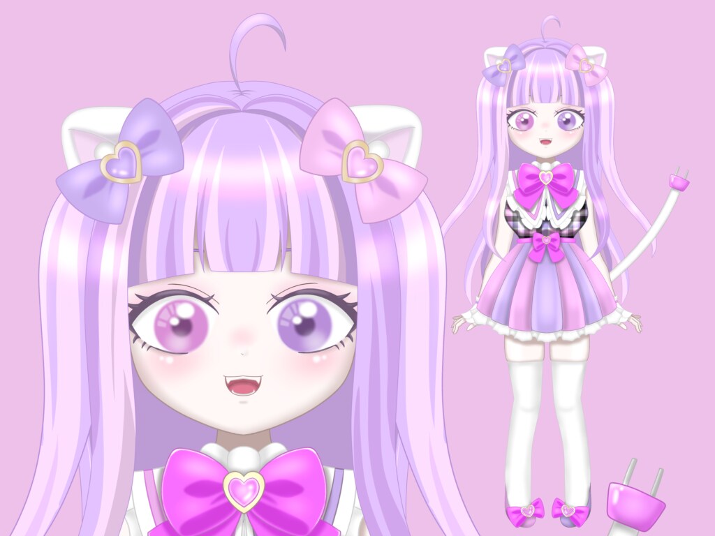 デビュー応援！お手軽プランあります VライバーデビューにぴったりのLIVE2D一括制作プラン！ イメージ3