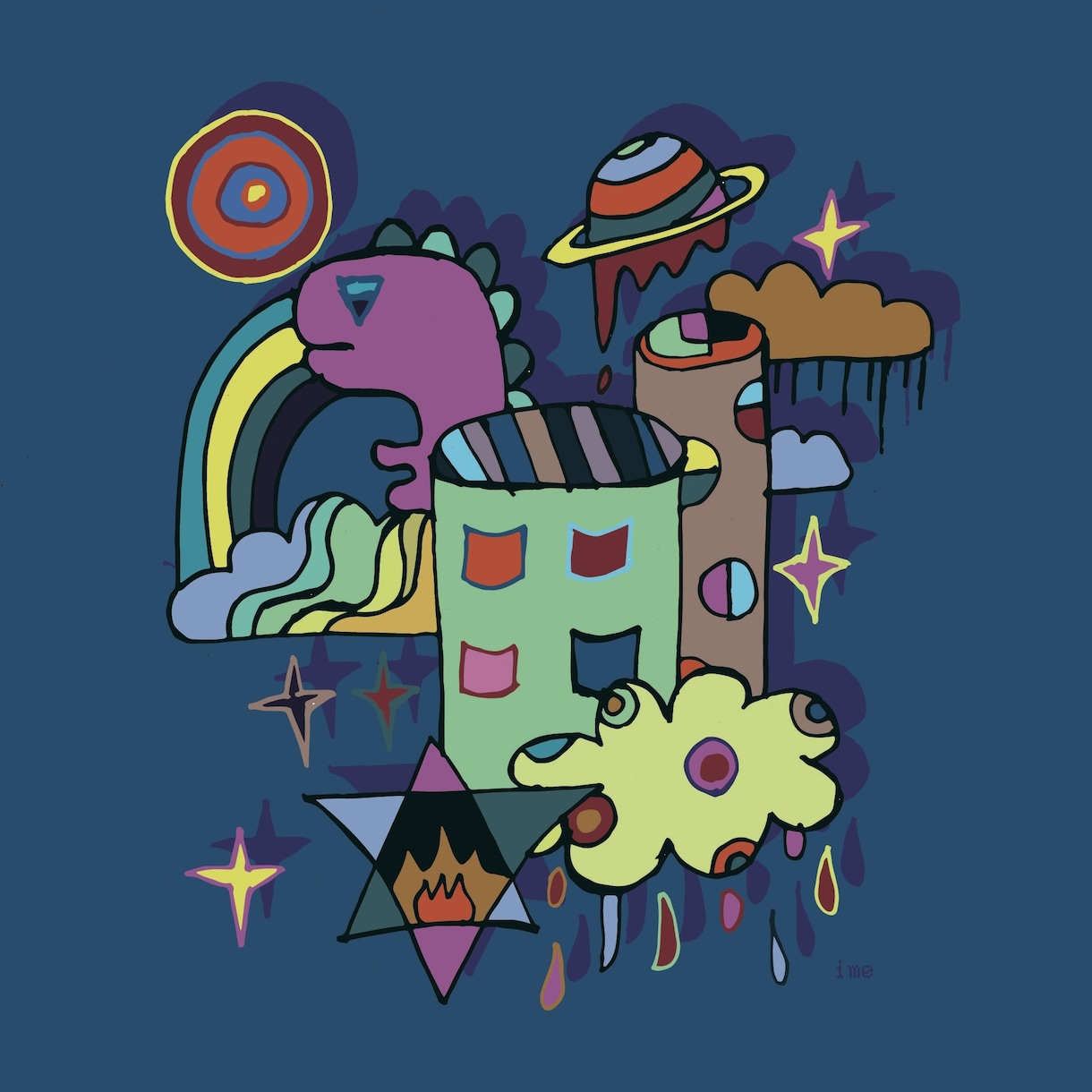 独特な世界観/カラフルポップなイラストを制作します 完成までのお楽しみ！あなただけのために描きます。 イメージ4