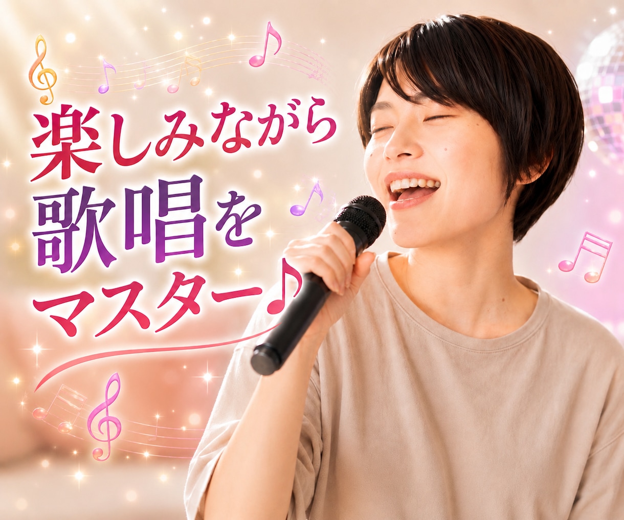 楽しみながら歌を好きになるコツをレクチャーします 歌が苦手でもだいじょうぶ♪楽しむ心だけご準備を☘️ イメージ1