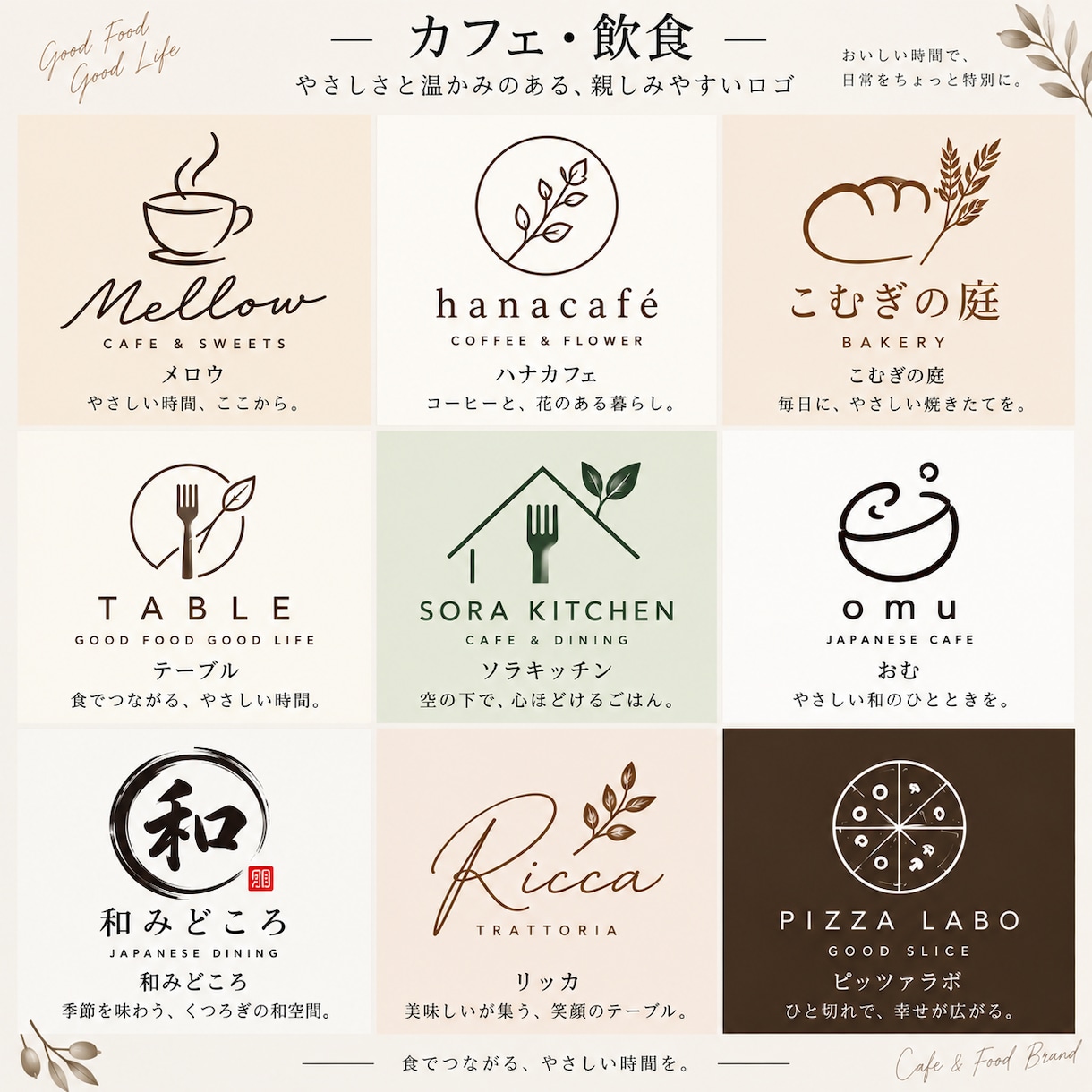 想いをカタチにするロゴ制作をします 「伝えたい想い」を、ひとつのロゴに。 イメージ2