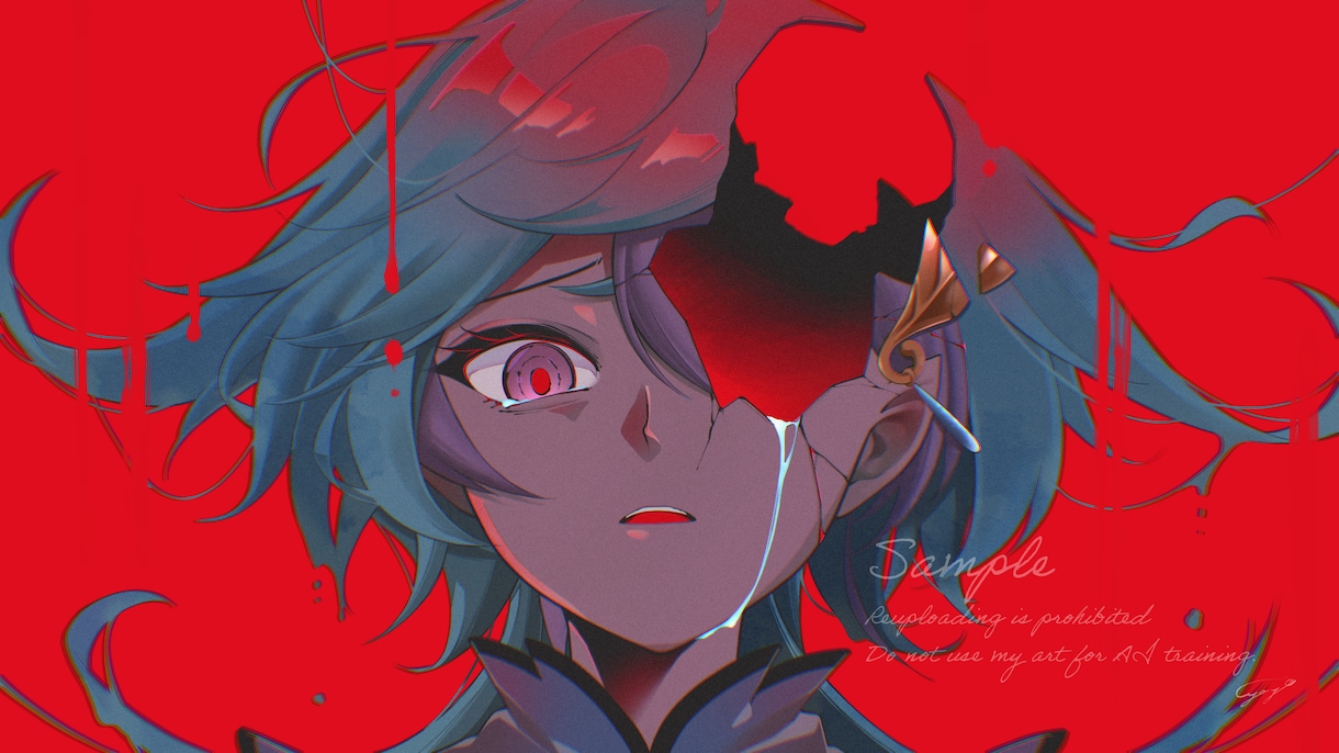 和風・和服専門｜儚げで凛とした人物イラスト描きます 〖商用OK〗MV /装画/サムネイルなど丁寧に制作いたします イメージ7