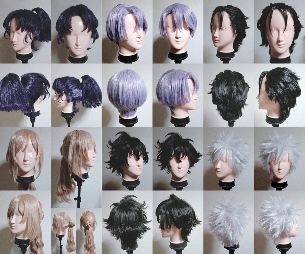 コスプレ・オリキャラ/オーダーウィッグ受付ます 現役レイヤーが様々な用途に合わせたウィッグをお作りいたします イメージ3