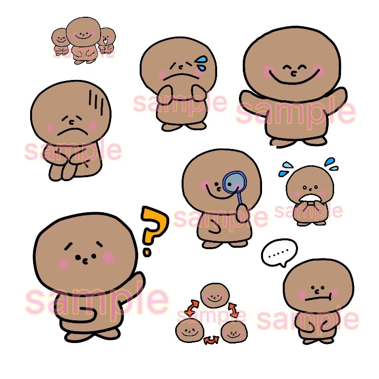 今だけ1000円★アイキャッチ用イラスト描きます ブログで使えるゆるいなごむ愛されイラスト格安で提供いたします イメージ2