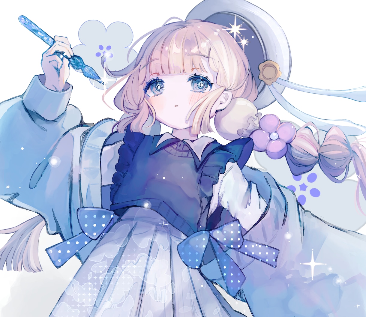Vtuber様おすすめ！動くキービジュアル作ります 「このKV動いてる！」ゆらふわかわいいKVにしてみませんか？ イメージ1