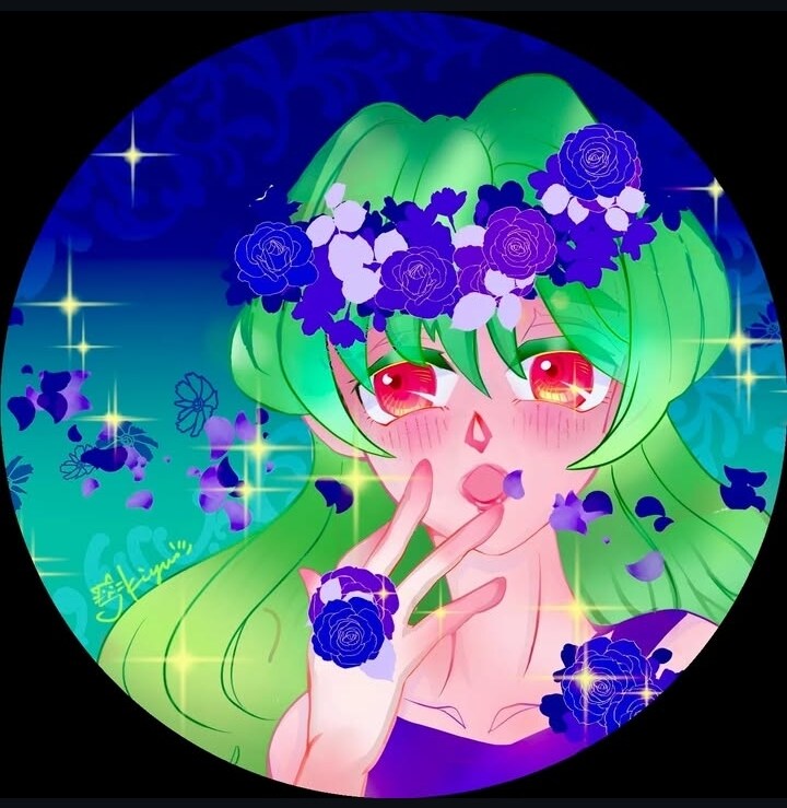 デジタルイラストでアイコン作成致します 目ヂカラ強め！リクエストのバストアップのアイコン描きます! イメージ3