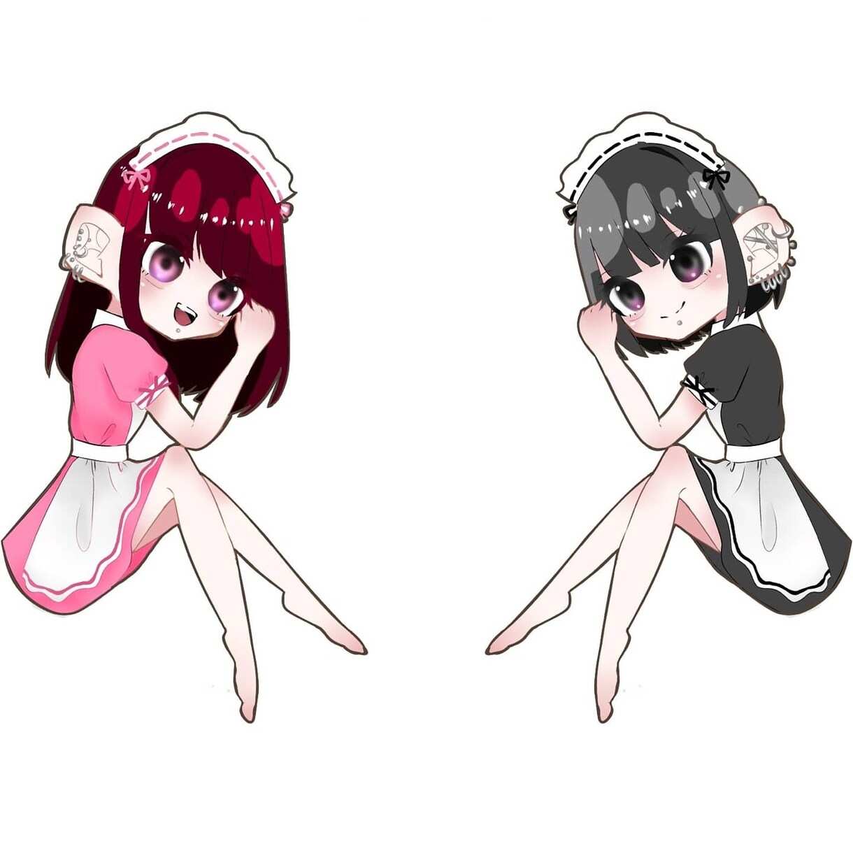 ミニキャラなど可愛いらしいSNSアイコン描きます 2~5頭身のかわいらしいミニキャラなどの絵が描けます！！ イメージ1
