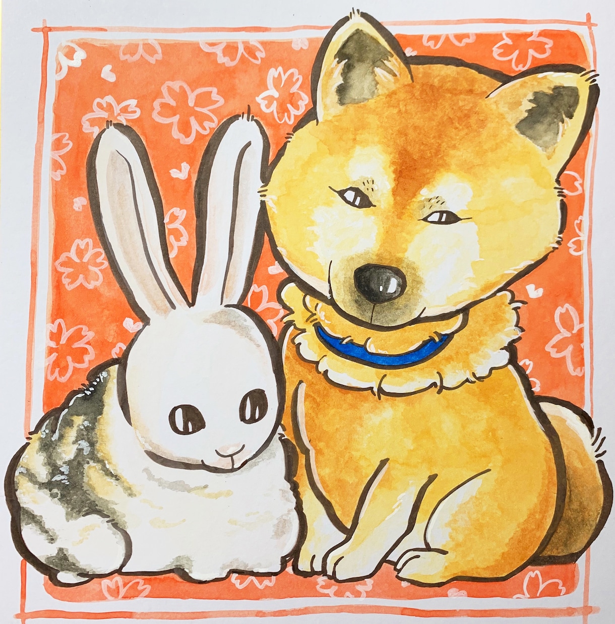 デジタル・アナログ似顔絵どちらもお描きします 可愛いキャッチーな似顔絵描きます イメージ8