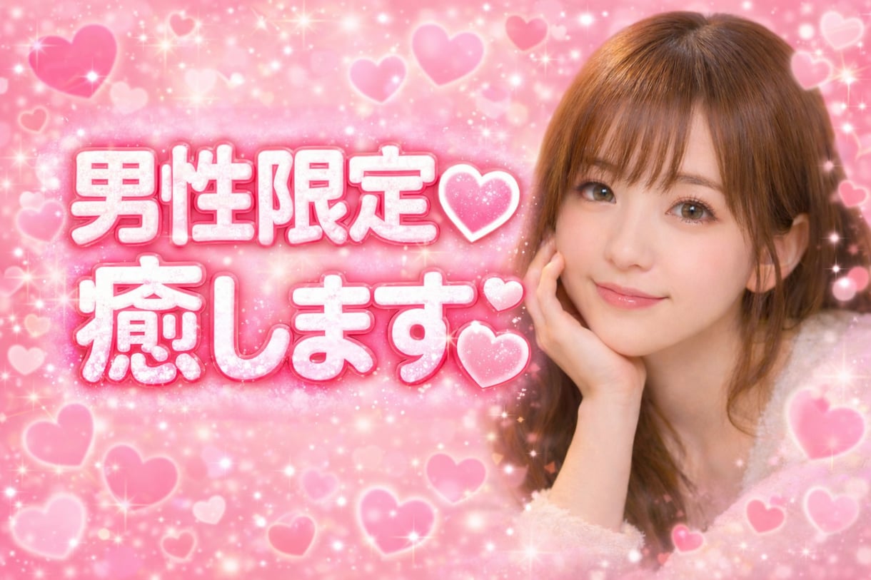 男性限定♡元保育士が優しくお話聞いて癒します 寂しい時の癒し担当です♡1分だけでも大丈夫♡ イメージ1