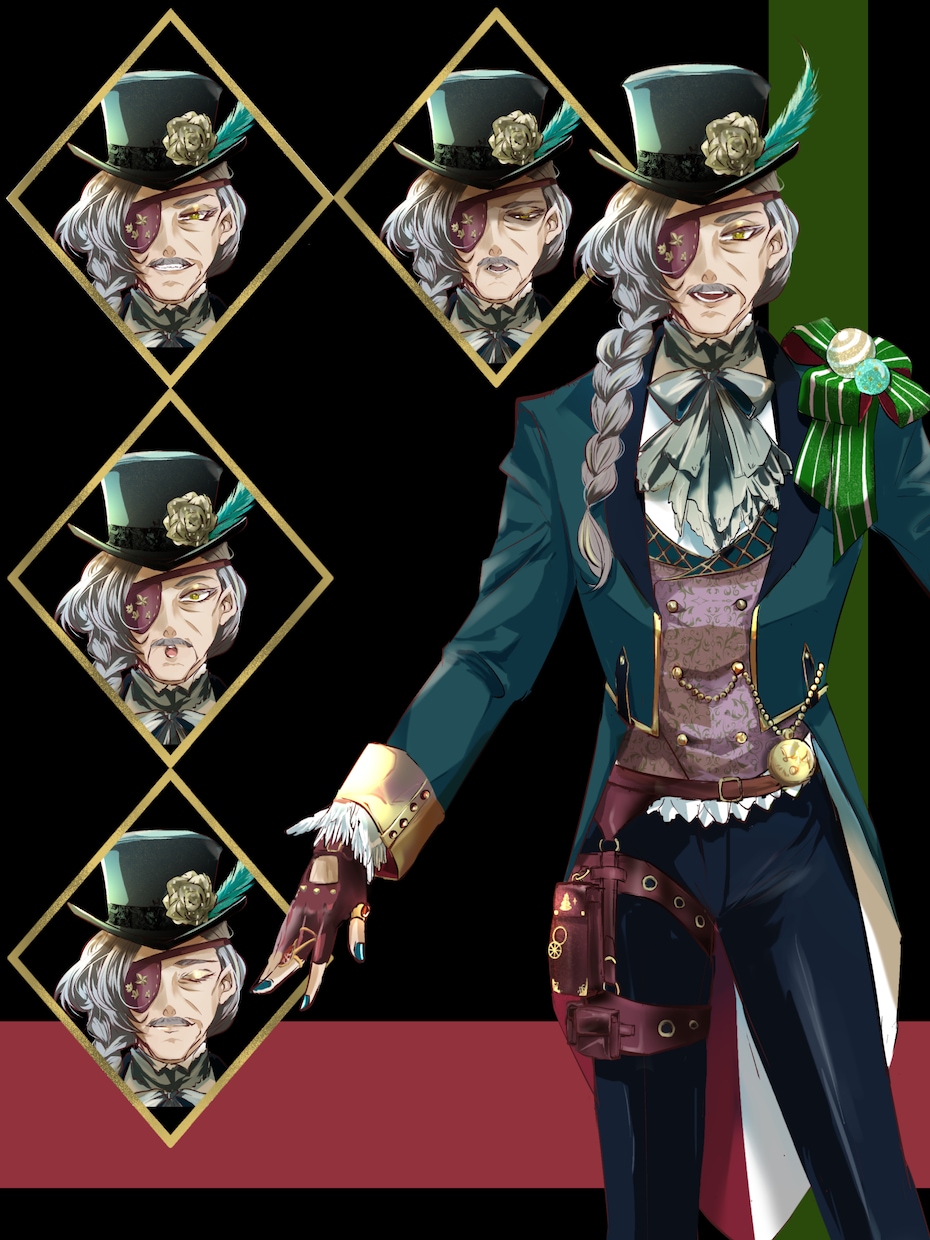 キャラクターデザインいたします ファンタジックで特別なキャラクターデザインを行います イメージ4