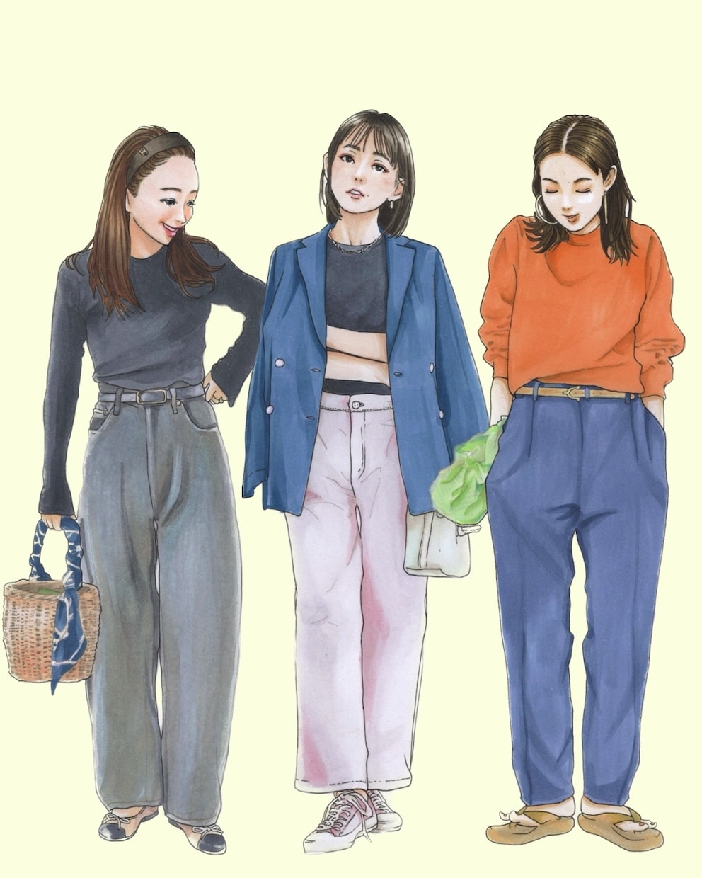 オシャレなファッションイラストお描きいたします 【飾りたくなるオシャレイラスト】 イメージ6
