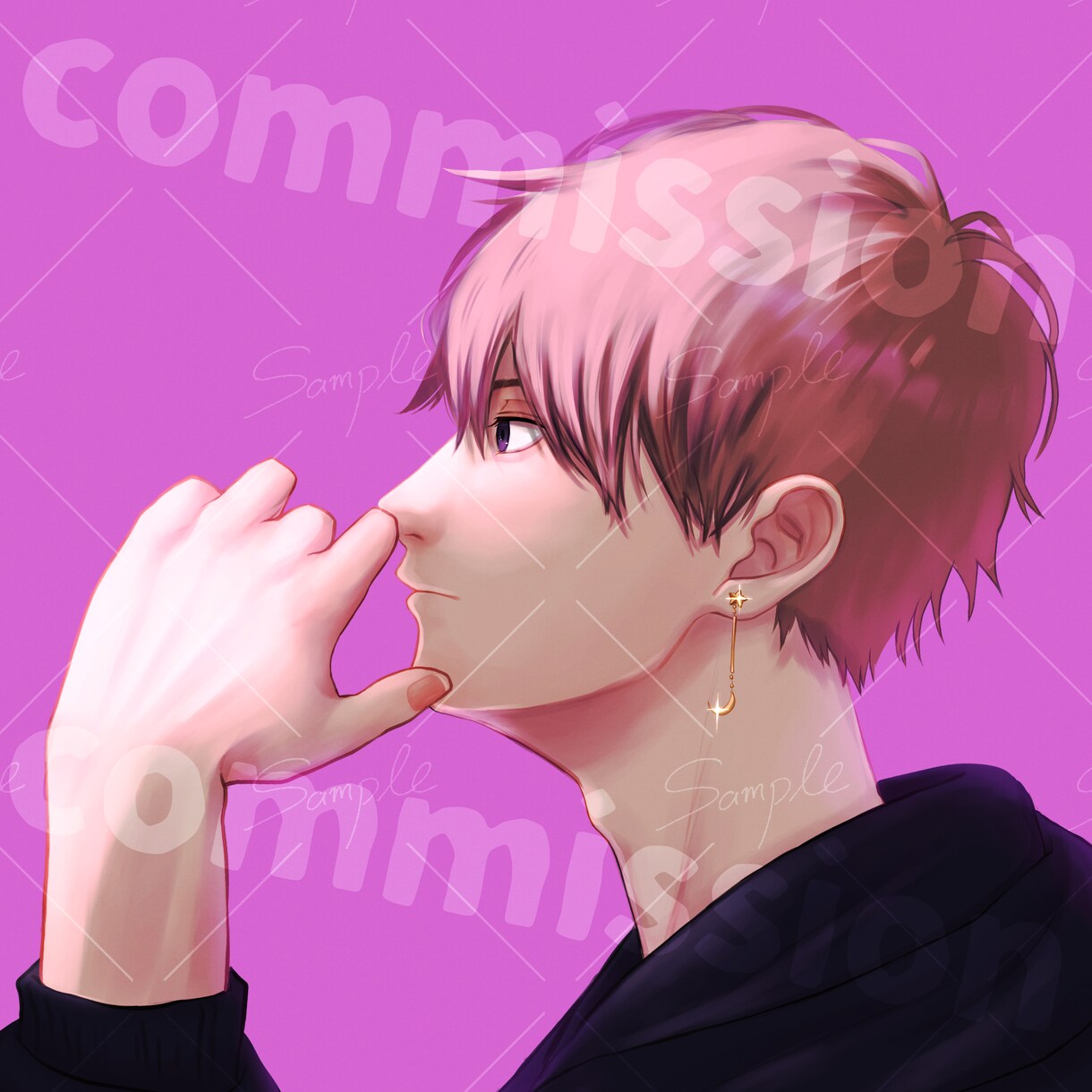SNSアイコン★描きます アイコンに適した鎖骨から上のイラスト描きます♪ イメージ3