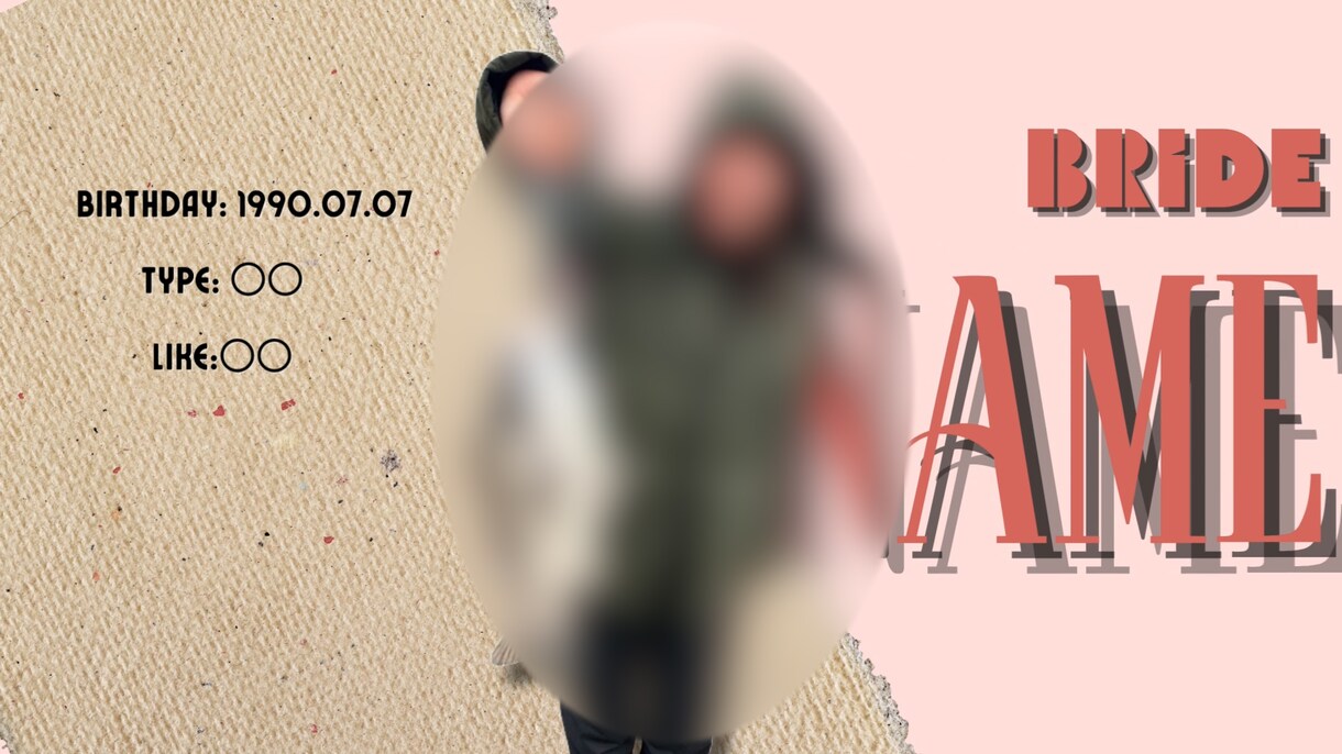 おしゃれ風！結婚式オープニング動画作成いたします おしゃれ雑誌風なオープニングにした方におすすめ☆ イメージ4