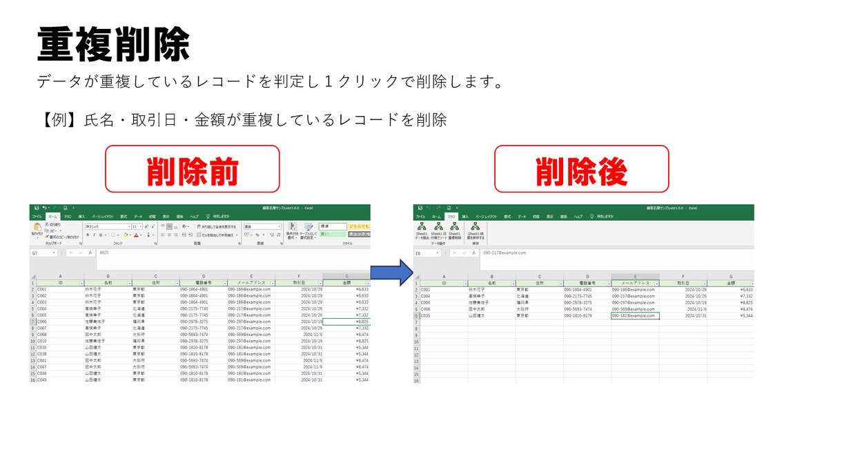 Excelの単純作業を効率化します データ抽出・集計をサクッと自動化。あなた専用ツールを作ります イメージ5