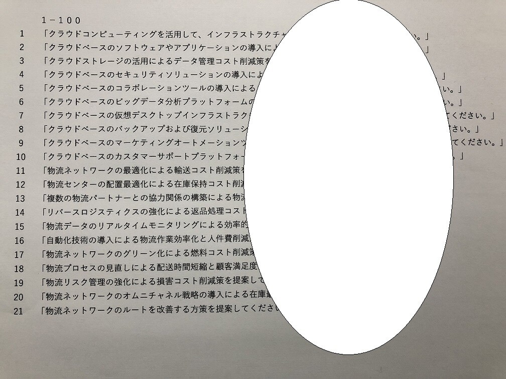 1000個のChatGTPプロンプトを販売します ー危機管理として追加の100個のプロンプトを添付ー イメージ1