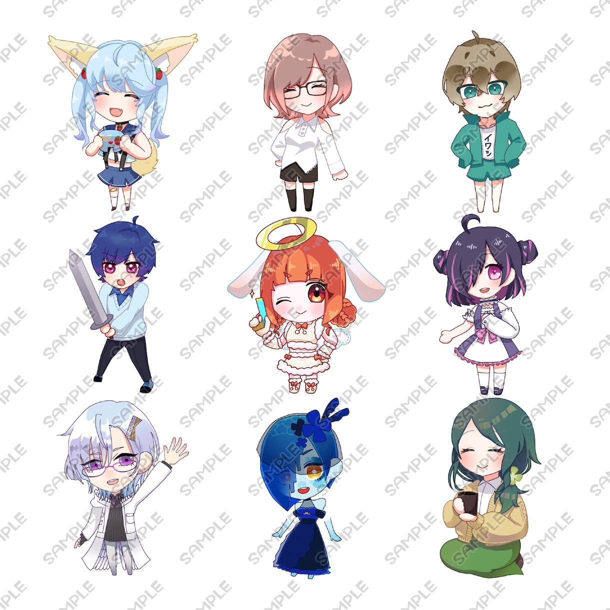 ぷちっとかわいいSDキャラ描きます 商用利用可！サムネイルを華やかに！ イメージ2